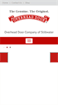 Mobile Screenshot of overheaddoorstillwater.com